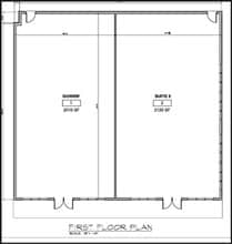 1833-1851 E Main St, Mohegan Lake, NY for lease Floor Plan- Image 1 of 1