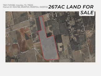 Plus de détails pour FM 1082, Hawley, TX - Terrain à vendre