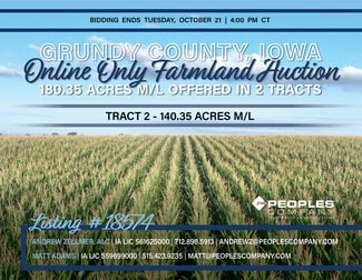 More details for 02 320th Street, Whitten, IA - Land for Sale