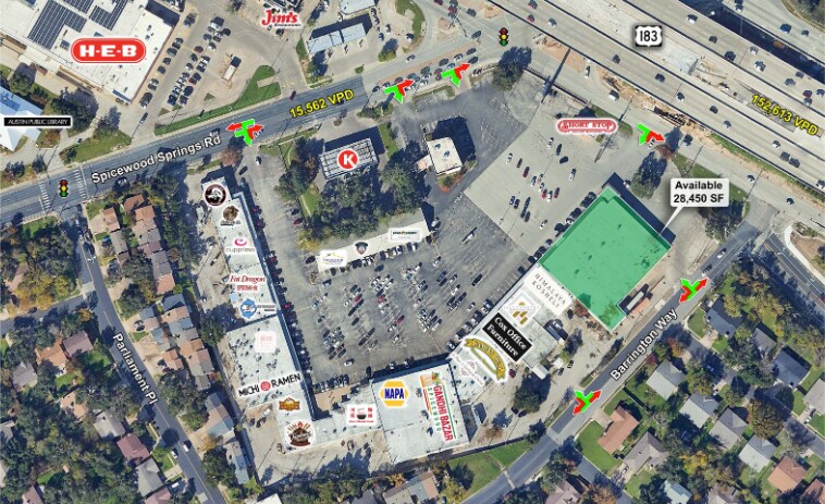 8650 Spicewood Springs Rd, Austin, TX à louer - Photo du bâtiment - Image 2 de 5