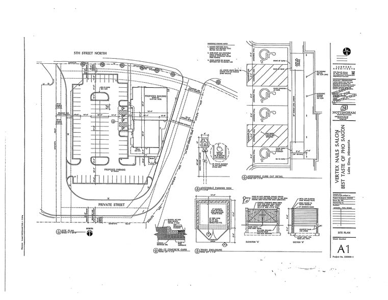 8607 5th St N, Lake Elmo, MN for sale - Site Plan - Image 2 of 3