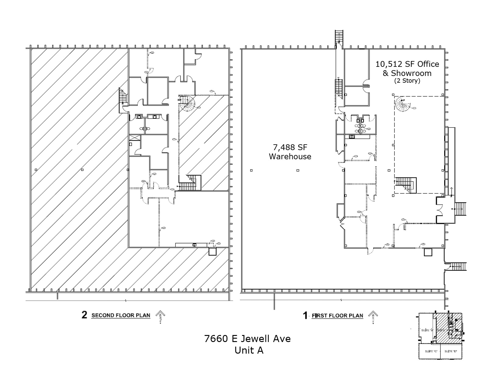 7660 E Jewell Ave, Denver, CO for lease Floor Plan- Image 1 of 1