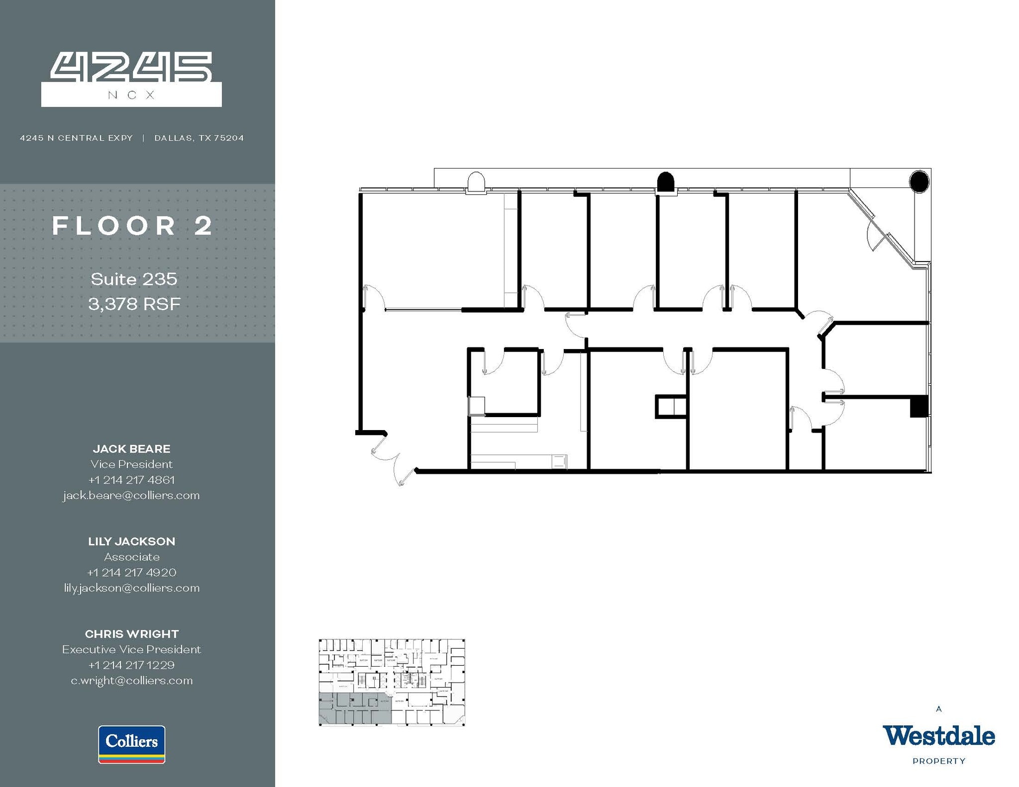 4245 N Central Expy, Dallas, TX for lease Floor Plan- Image 1 of 1