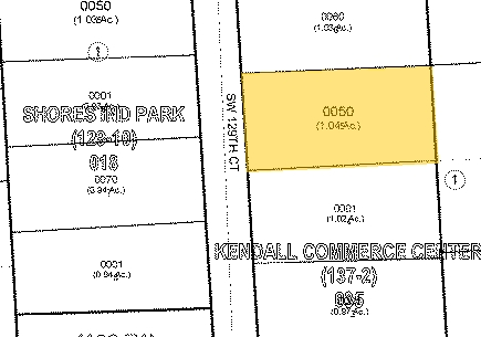 12100 SW 129th Ct, Miami, FL for lease - Plat Map - Image 3 of 3