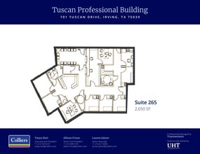 701 Tuscan Dr, Irving, TX for lease Floor Plan- Image 1 of 1