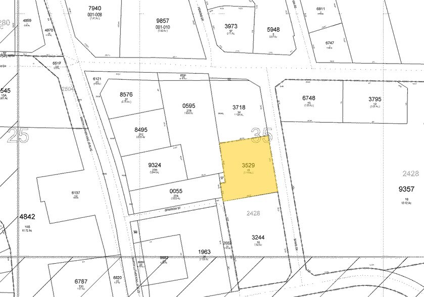 110 Banks Dr, Chapel Hill, NC à louer - Plan cadastral - Image 2 de 2