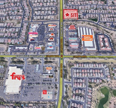 N/NEC Higley Rd & Chandler Heights Rd, Gilbert, AZ à louer - Photo du bâtiment - Image 2 de 3