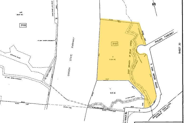 100 Philips Pky, Montvale, NJ for sale - Plat Map - Image 2 of 6