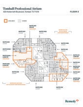 425 Holderrieth Blvd, Tomball, TX à louer Plan d’étage- Image 1 de 10