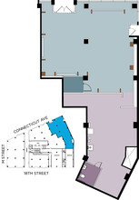 1150 Connecticut Ave NW, Washington, DC for lease Floor Plan- Image 1 of 2