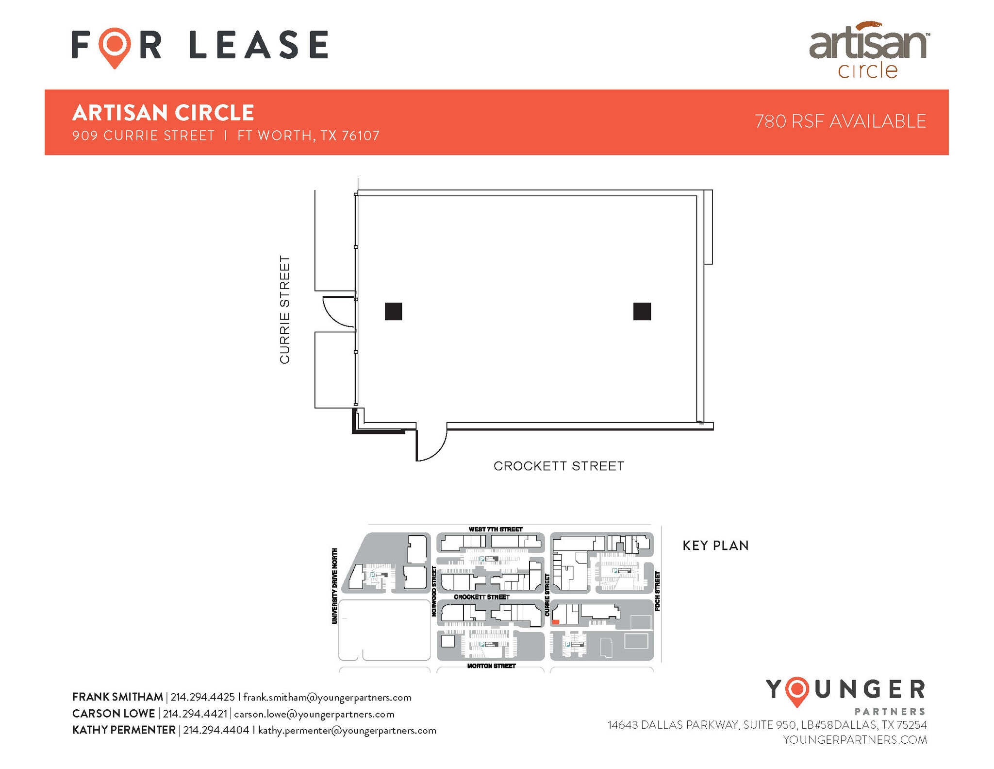 2973 W 7th St, Fort Worth, TX for lease Floor Plan- Image 1 of 1