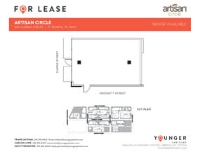 2973 W 7th St, Fort Worth, TX for lease Floor Plan- Image 1 of 1