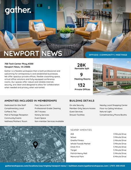 700 Tech Center Pky, Newport News, VA for lease - Building Photo - Image 3 of 29