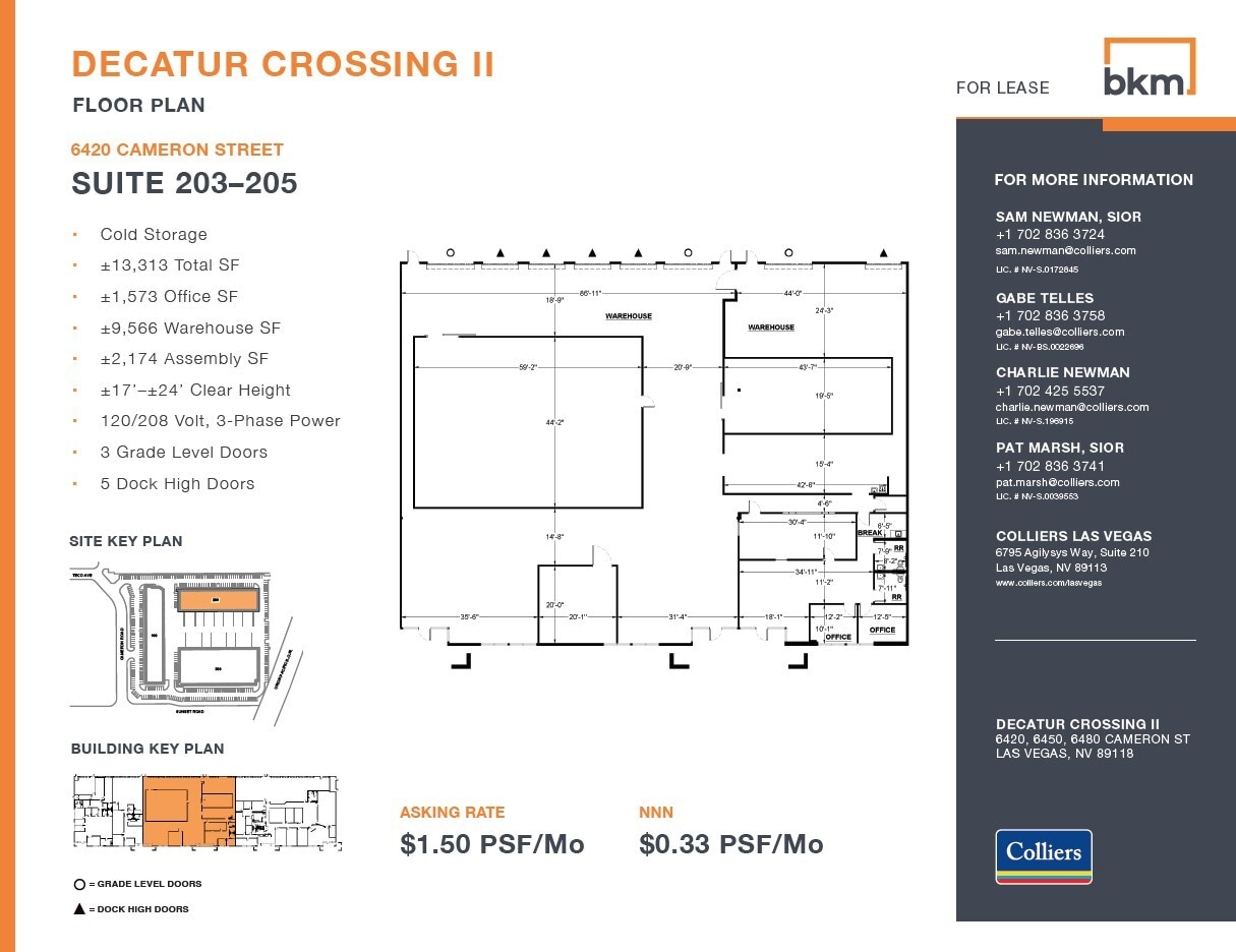 6420 Cameron St, Las Vegas, NV for lease Interior Photo- Image 1 of 1