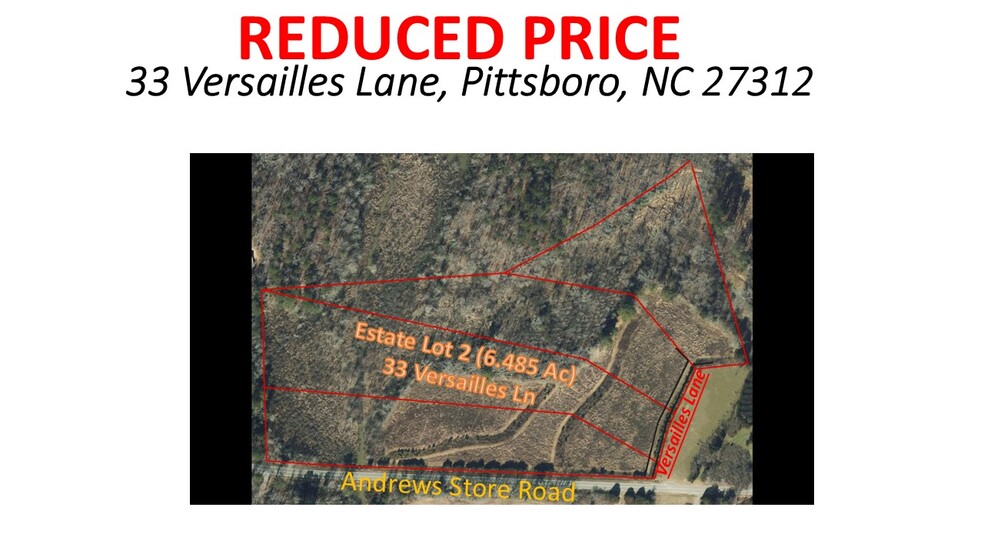 Versailles Lane, Pittsboro, NC for sale - Building Photo - Image 1 of 13