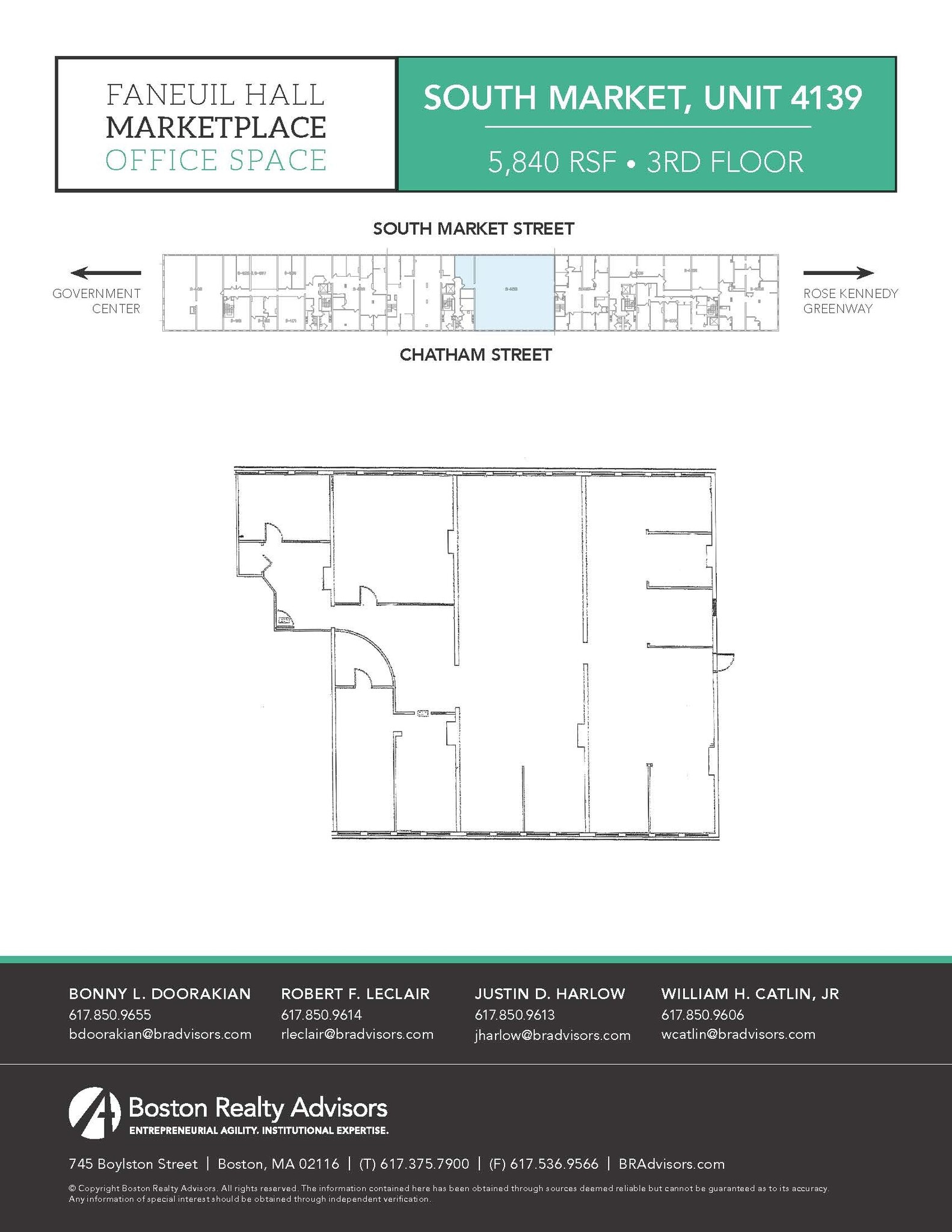 4 S Faneuil Hall Market Pl, Boston, MA for lease Floor Plan- Image 1 of 1