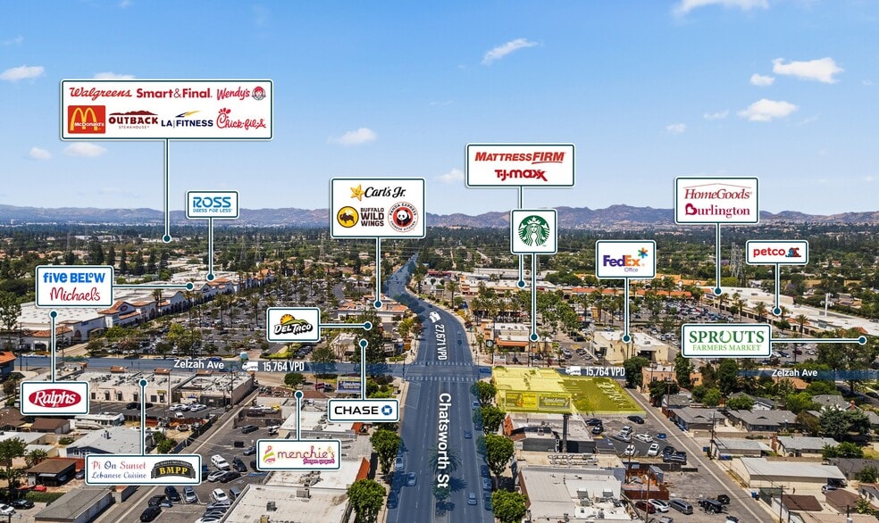 17851 Chatsworth St, Granada Hills, CA for sale - Building Photo - Image 2 of 17