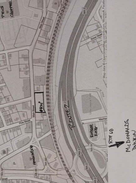 435 Main st, Gardner, MA à vendre - Plan de site - Image 1 de 7