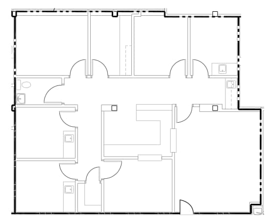 5555 Reservoir Dr, San Diego, CA à louer Plan d’étage- Image 1 de 1