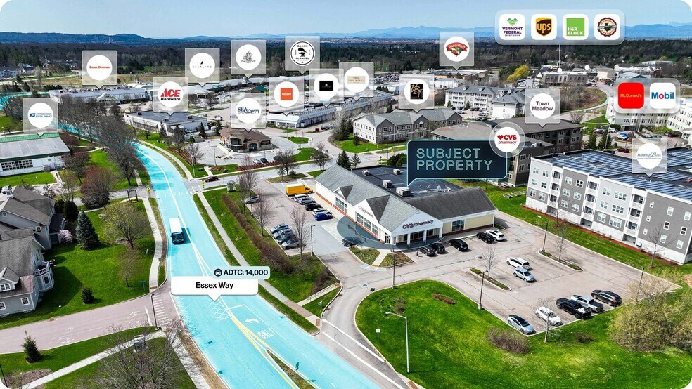 7 Essex Way, Essex Junction, VT à vendre - Photo du bâtiment - Image 2 de 2