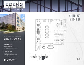 630-650 Dundee Rd, Northbrook, IL à louer Plan d’étage- Image 1 de 1