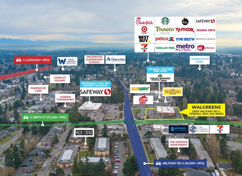 28817 Military Rd S, Federal Way, WA à vendre - Photo du bâtiment - Image 2 de 4