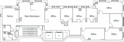 1432 K St NW, Washington, DC for lease Floor Plan- Image 1 of 1
