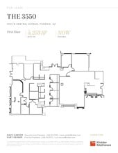 3550 N Central Ave, Phoenix, AZ à louer Plan d’étage- Image 1 de 1