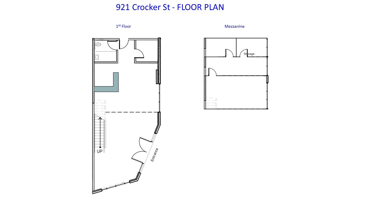 921 Crocker St, Los Angeles, CA 90021 - Unit 19 & 20 -  - Floor Plan - Image 1 of 1