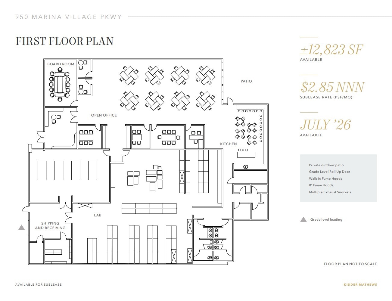 950 Marina Village Pky, Alameda, CA à louer Plan d’étage- Image 1 de 14