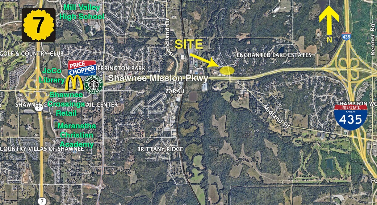 Shawnee Mission Pkwy & Barker Rd, Shawnee, KS à vendre Photo principale- Image 1 de 3