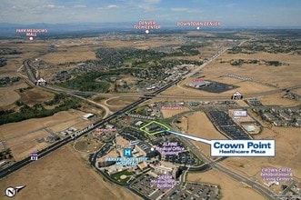 9235 Crown Crest Blvd, Parker, CO - Aerial  map view