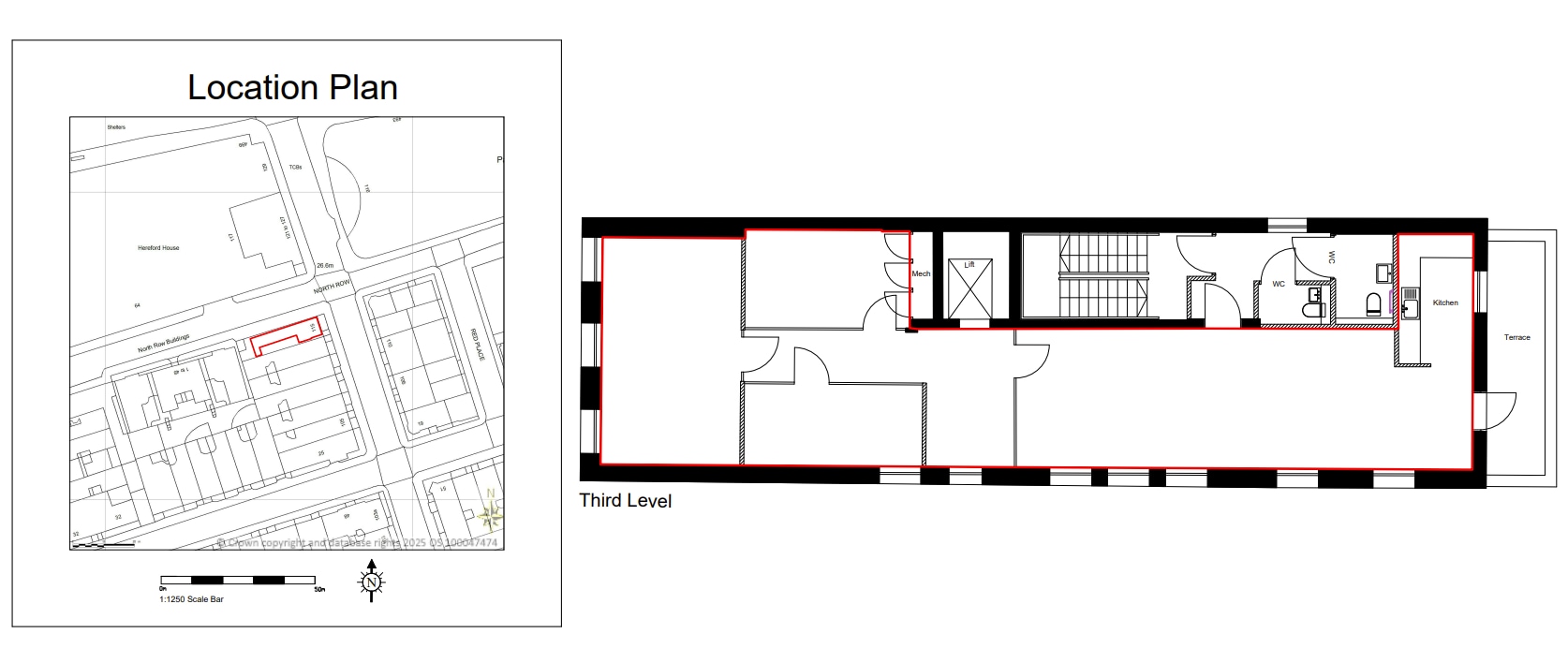 115 Park St, Londres à louer Plan d’étage- Image 1 de 5
