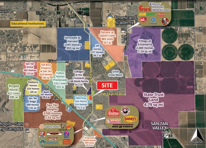 SWC GARY ROAD & SKYLINE DRIVE, San Tan Valley, AZ for lease - Primary Photo - Image 2 of 4