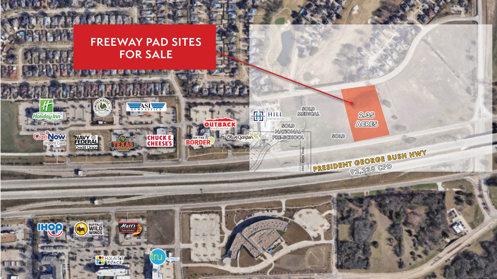4780 President George Bush hwy, Garland, TX for sale Primary Photo- Image 1 of 5