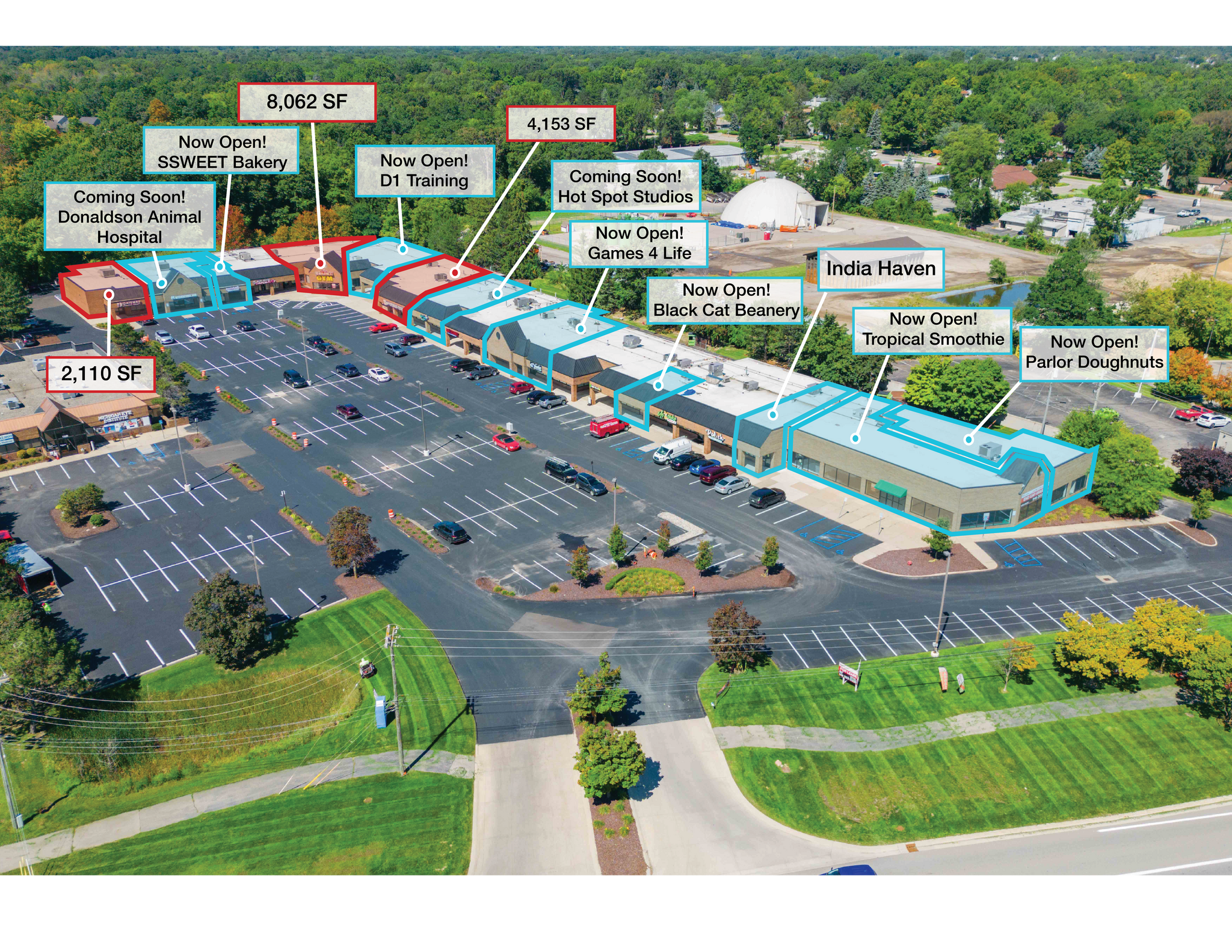 1176-1234 S Lapeer Rd, Lake Orion, MI for lease Building Photo- Image 1 of 3