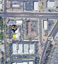 2045 S Vineyard, Mesa, AZ - AÉRIEN Vue de la carte