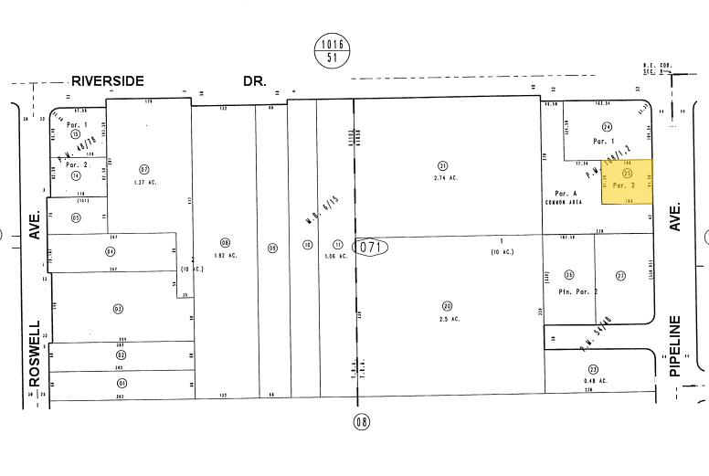 4091 Riverside, Chino, CA à louer - Plan cadastral - Image 2 de 7