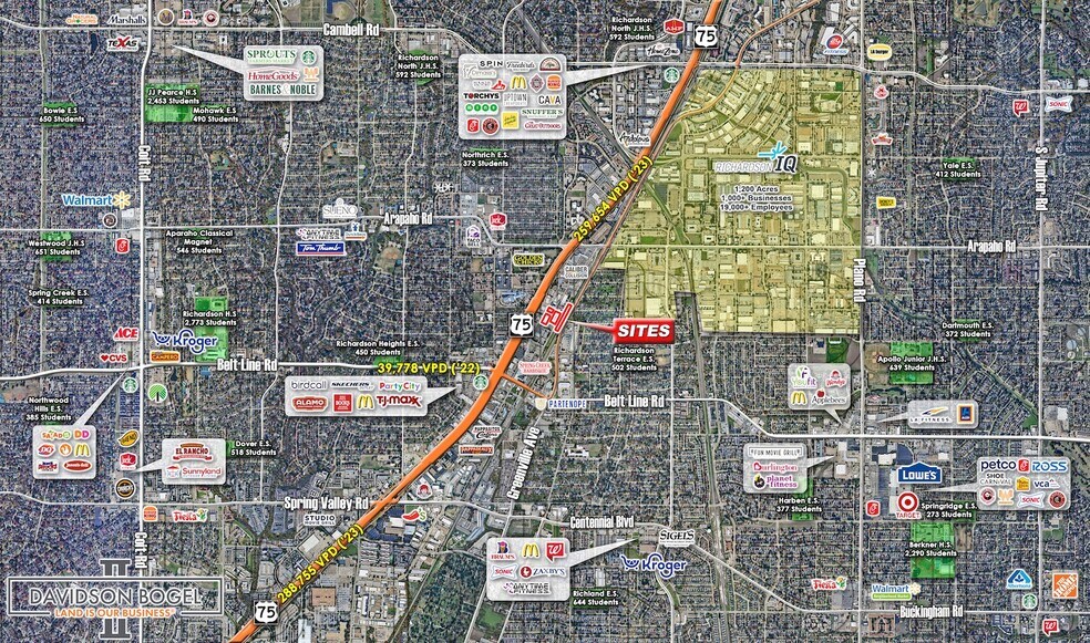 Bishop Ave & N. Interurban Street, Richardson, TX à vendre - Photo du bâtiment - Image 2 de 2