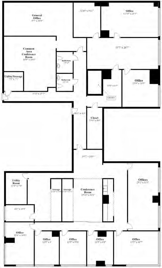 145 E 48th St, New York, NY 10017 - Unité 2AC - - Plan d’étage - Image 1 of 3