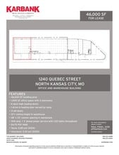 1240-1348 Quebec St, North Kansas City, MO for lease Floor Plan- Image 1 of 1