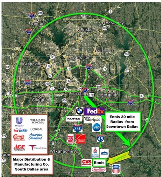 More details for IH 45 & FM 85, Ennis, TX - Land for Sale