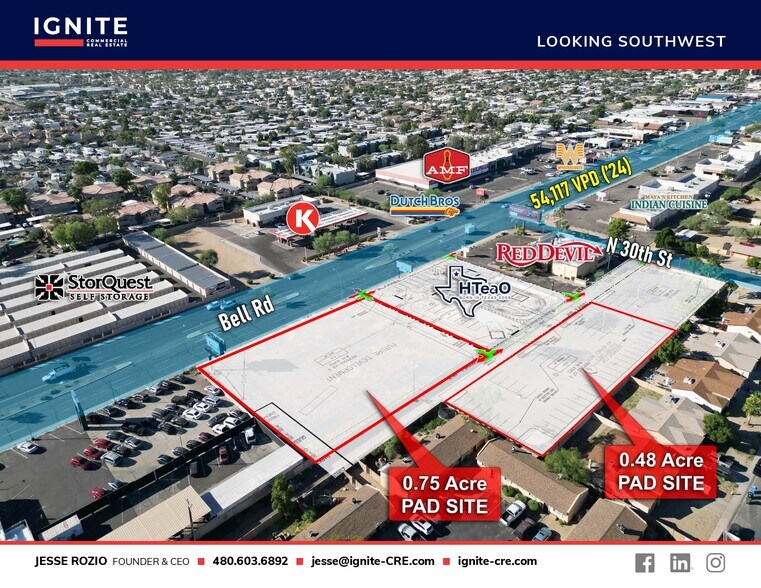 NEC Bell Rd, Phoenix, AZ à louer - Aérien - Image 3 de 5