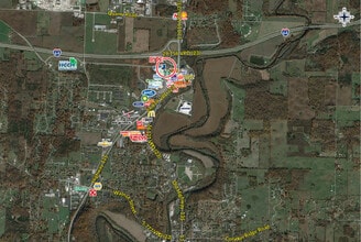 160 Pacer Dr NW, Corydon, IN - AERIAL map view - Image1