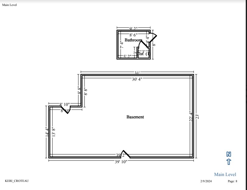 50 New River Rd, Manville, RI for sale Floor Plan- Image 1 of 2