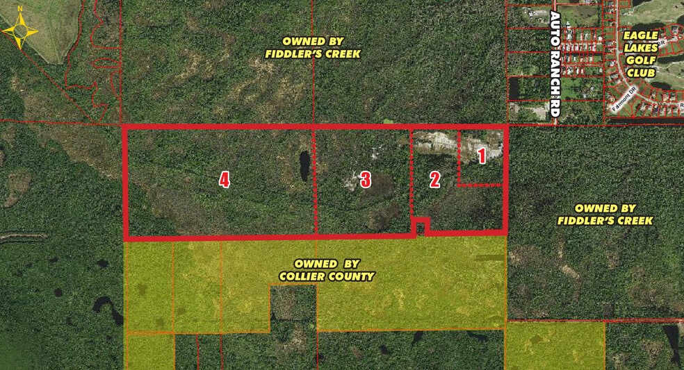 1607 Auto Ranch Rd, Naples, FL à vendre - Aérien - Image 3 de 5