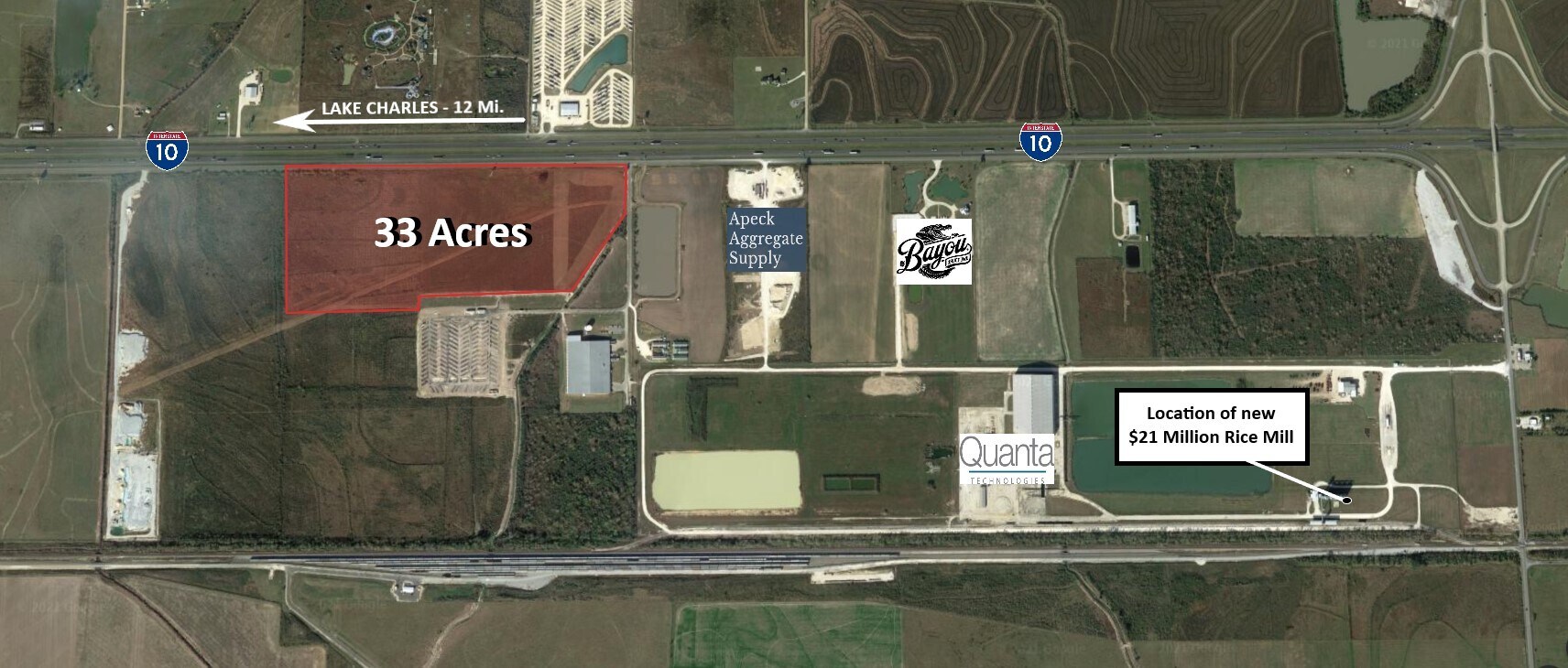 Frontage Rd, Lacassine, LA for sale Primary Photo- Image 1 of 8