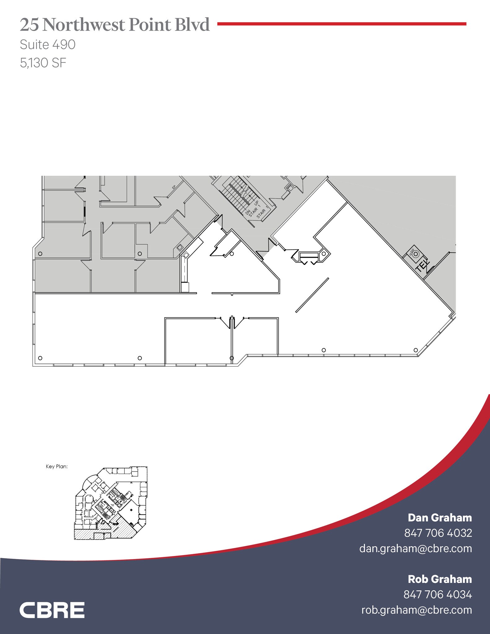 25 NW Point Blvd, Elk Grove Village, IL for lease Floor Plan- Image 1 of 1