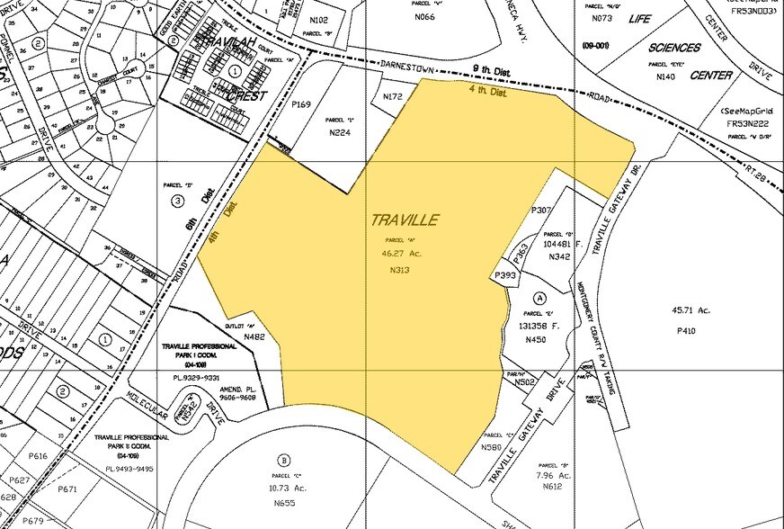 14200 Shady Grove Rd, Rockville, MD à louer - Plan cadastral - Image 2 de 6