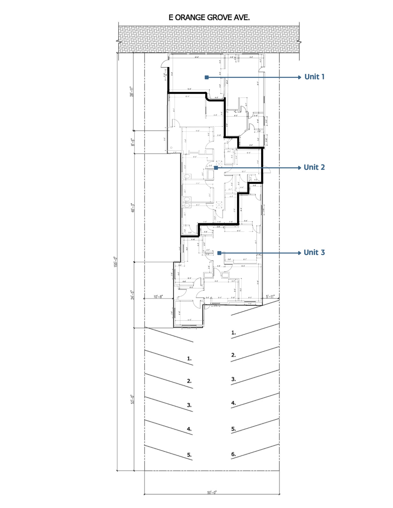 265 E Orange Grove Ave, Burbank, CA for lease Site Plan- Image 1 of 1